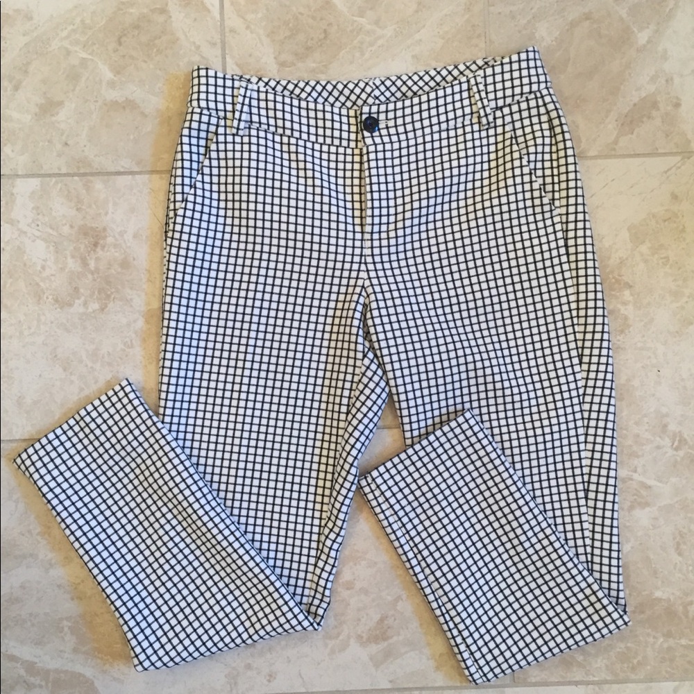 Cabi windowpane trouser, size 8